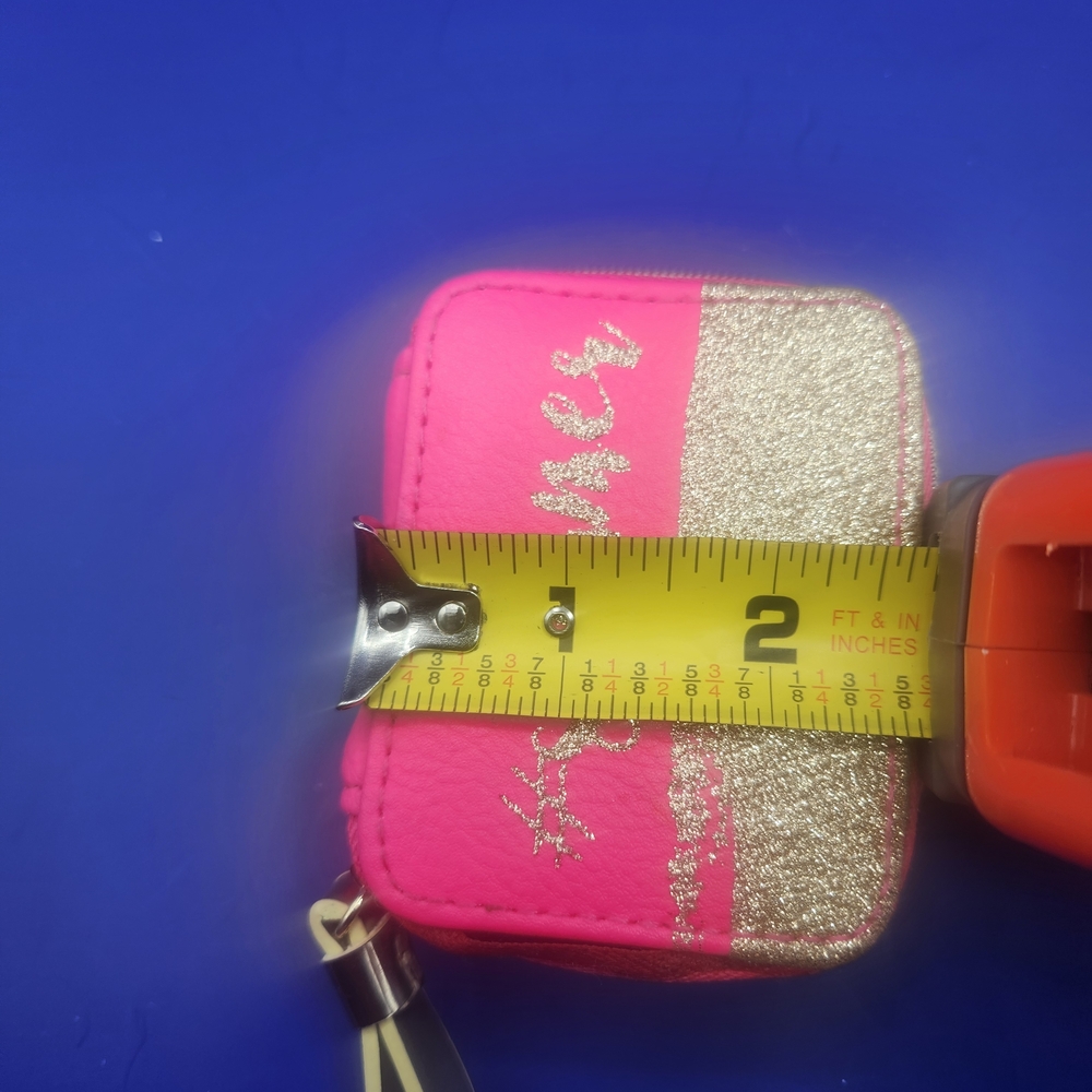 SOLD.3 Piece Pink & Gold Pouch Set.SOLD - Picture 8 of 16